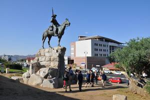 Das Reiterdenkmal in Windhoek. NAMIBIA. www.outeniqua.de